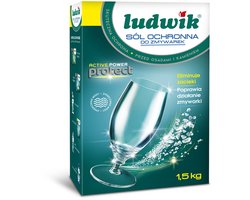 Ludwik Active Power Protect – Vaatwaszout – 1,5 kg – Bescherming Tegen Kalkaanslag – Verlengt Levensduur van de Vaatwasser