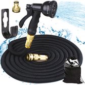 Bol.com Tuinslang - tuinslang 30 meter - Tuinslang flexibel - Tuinslang uitrekbaar tot 30 meter - Tuinslang met koppelingen en s... aanbieding