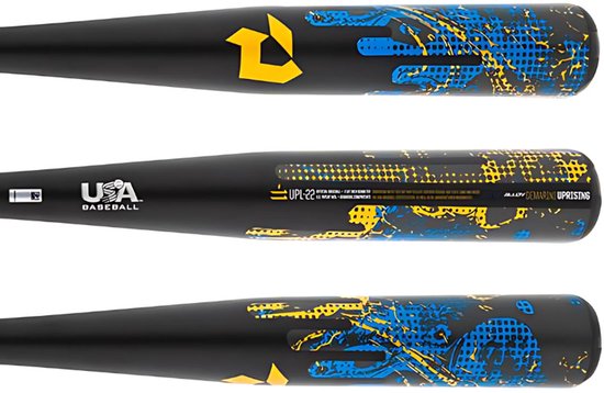 Batte Baseball Jeune DeMarini Uprising USA (-11) 2022 - 27/16, Alloy, Black