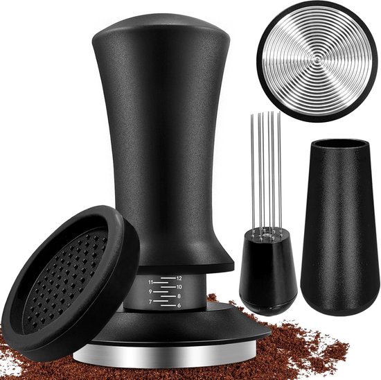 Rocket Tamper & Koffieverdeler (Black) kopen