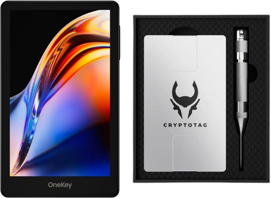 OneKey Pro - Zwart + Cryptotag Zeus Bundel