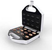 Brock Elektrische Notenkoekjes Maker 750W – Oreshki / Walnootkoekjes Maker – Voor 12 Halve Schelpen – Instelbare Temperatuur & Antiaanbaklaag
