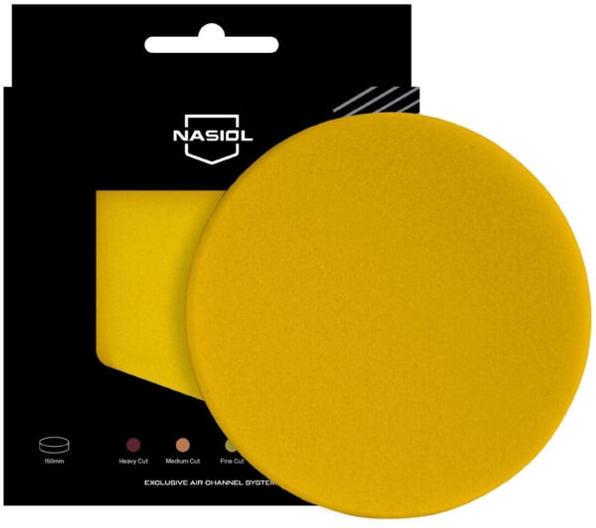 NASIOL - Fine Polishing Pad - 150mm - Yellow