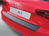 RGM ABS Achterbumper beschermlijst passend voor Audi A3/S3 8V 3-deurs 6/2012-10/2017 Zwart
