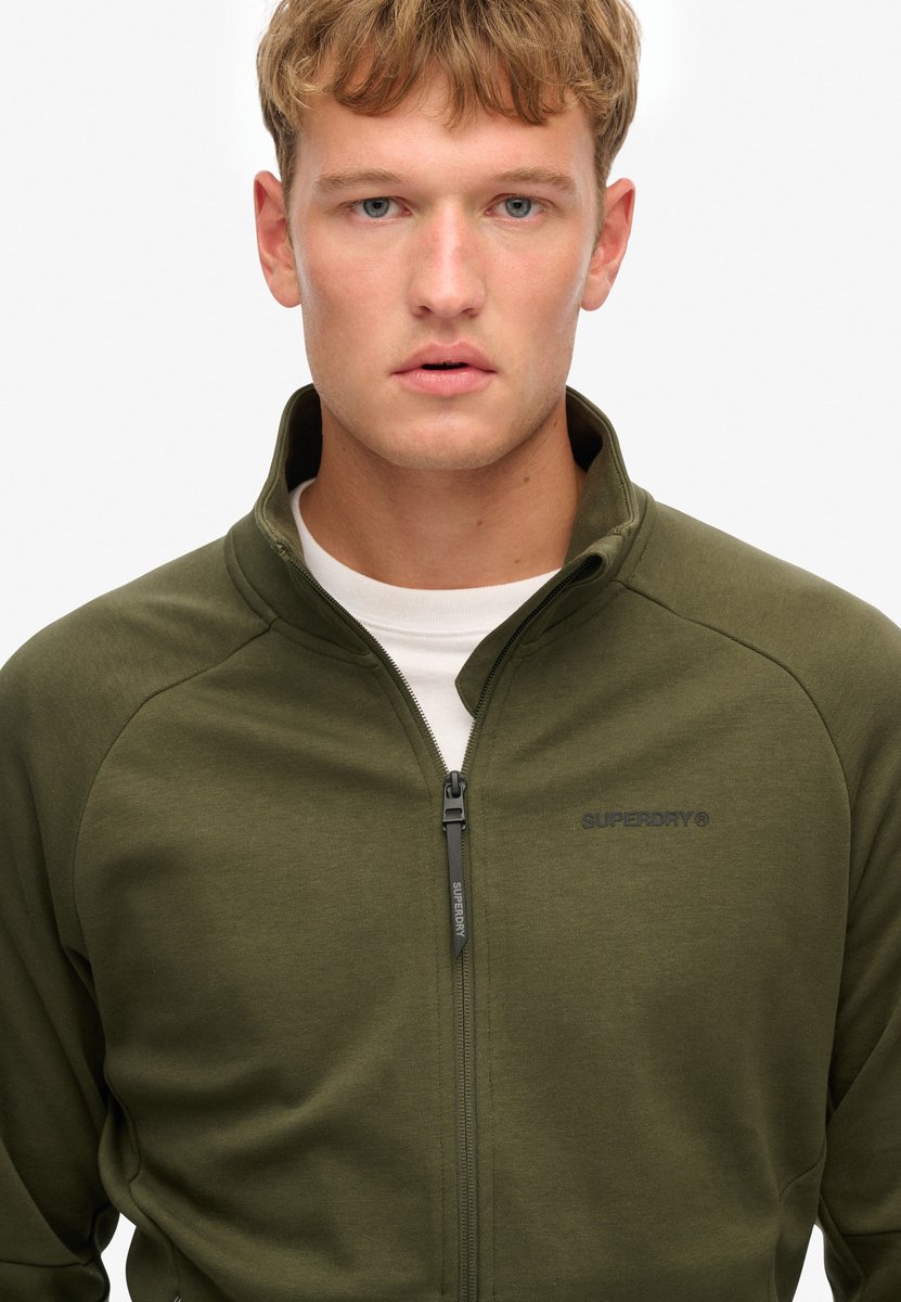Superdry Tech trainingstop met losse pasvorm Heren Hoodies Groen