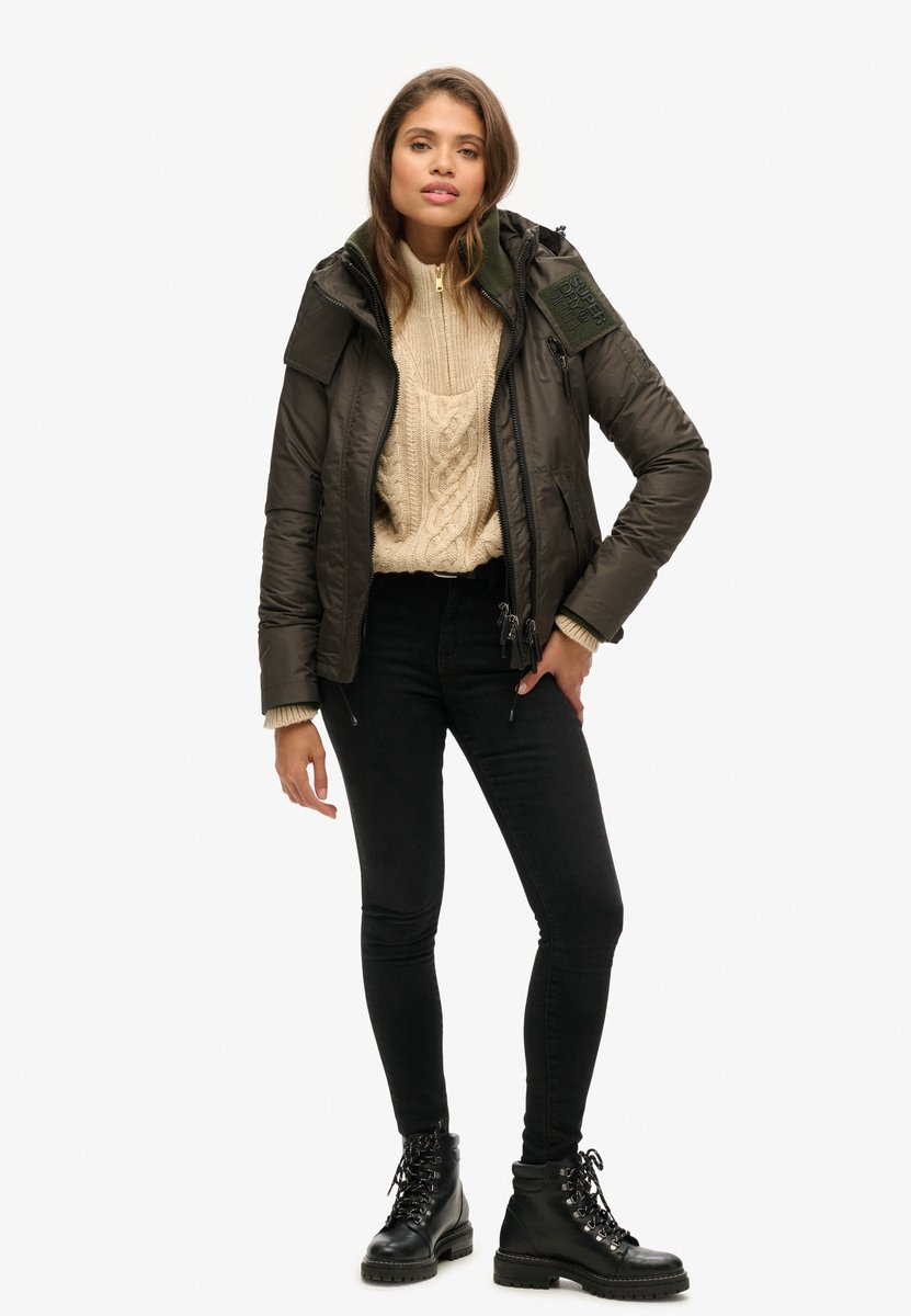 Superdry Mountain SD windcheater Dames Olijf