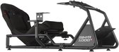 Bol.com REBBLERS® SIMR 1000 Sim Racing Cockpit – Verstelbaar voor F1 GT & Rally – Zwarte Racestoel – Gaming Cockpit voor Stuur &... aanbieding