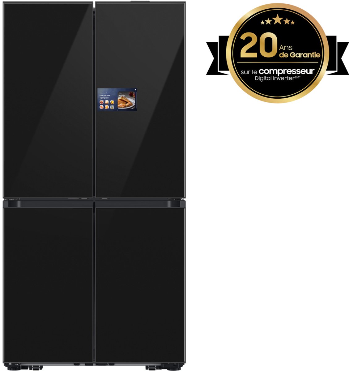 AI Home koelkast 9-serie (654L) Clean Black Wifi