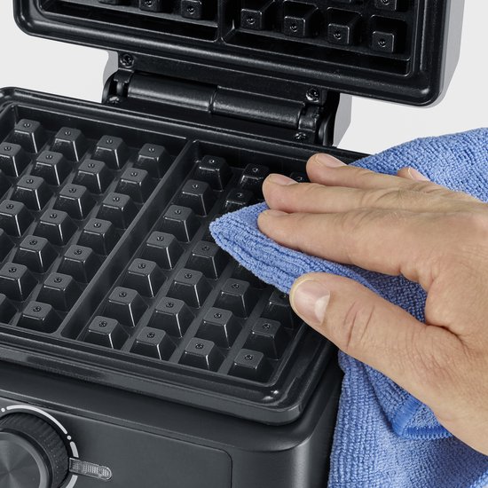 Severin WA 2125 Belgisch wafelijzer,, ca. 1.600 W, PFAS-vrije keramische coating van de bakplaten, wafels in minder dan 3 minuten van Severin — afbeelding 5
