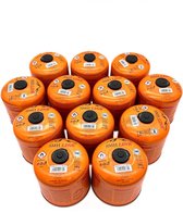 SMH LINE® Gascartridge - 12x 500g - Gascartouche - EN417 Schroefventiel - Easy Clic cartouche