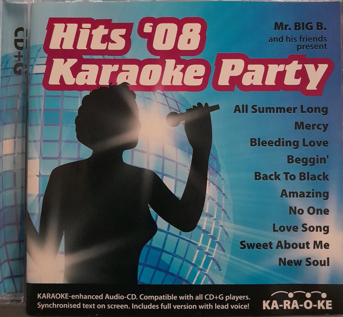 Hits '08 - Karaoke Party - Cd Album