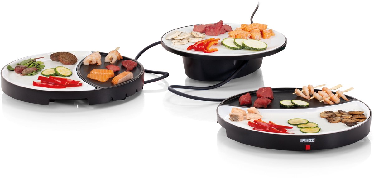 Princess 103082 - Dinner 4All  - Grillplaat voor 2 personen