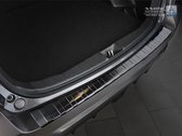 Avisa Zwart RVS Achterbumperprotector passend voor Mitsubishi ASX 2017-2019 'Ribs'
