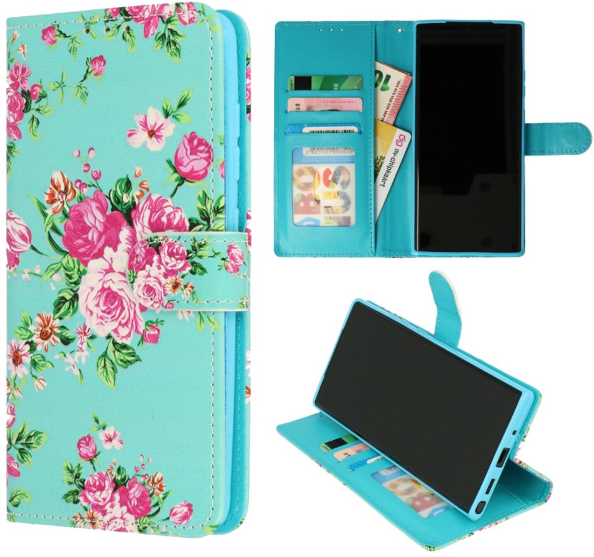 Casemania - Book Case Geschikt voor Samsung Galaxy A25 - Bloemen