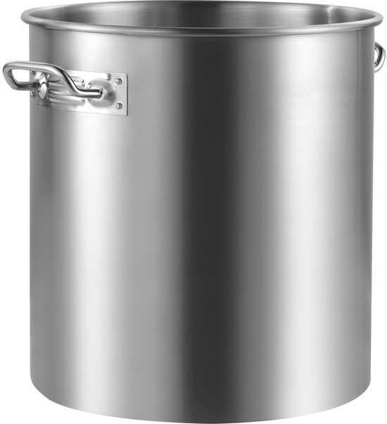 Roestvrijstalen Soeppot, 24 Kwart, Stevig Om In Te Koken, 24 Qt/22,7 L Grote Inhoud — afbeelding 3