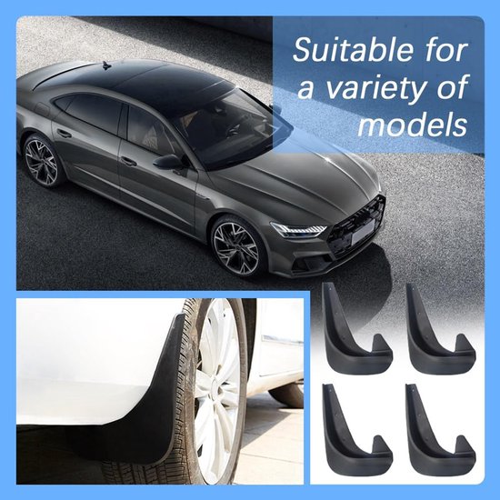 Allecto plus - Zwart PVC Auto Body Stickers Set voor op de Auto - Bos