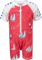 Snapper Rock - UV-pakje Island Sail - Rood - maat 74-80cm