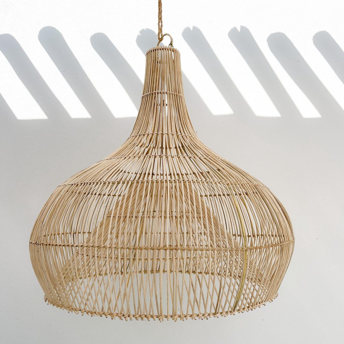 Hanglamp - Bamboe lamp - Lampenkap - Lamp - LOLA M - Little Lofts Interior