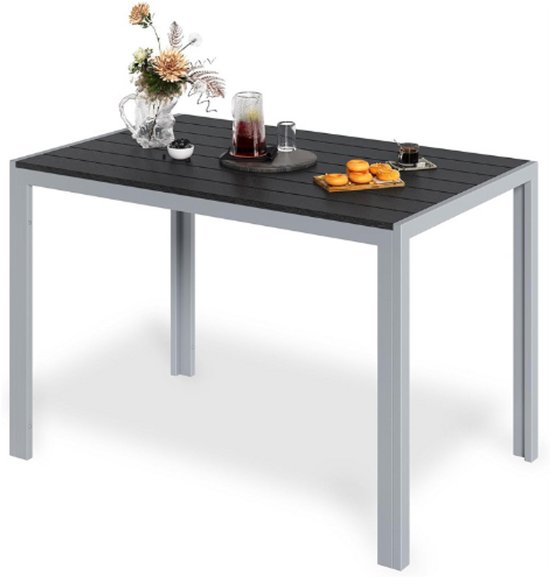 Aluminium tuintafel - licht, weerbestendig & stijlvol