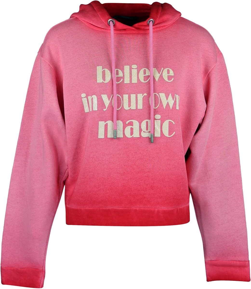 Princess goes Hollywood • roze hoodie • maat S