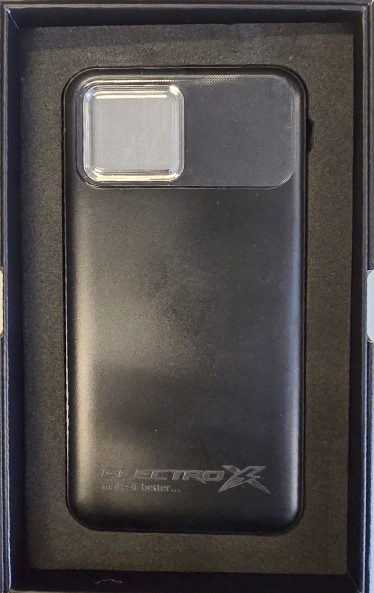 Electrox - Powerbank 10000 mAh - 22.5W Snellaad Functie - USB-A, USB-C & iOS - Universeel voor Smartphones, Tablets & Gadgets - Reis Powerbank - Draagbare Lader - Quick Charge - Zwart — cadeau in Gadgets - foto 3
