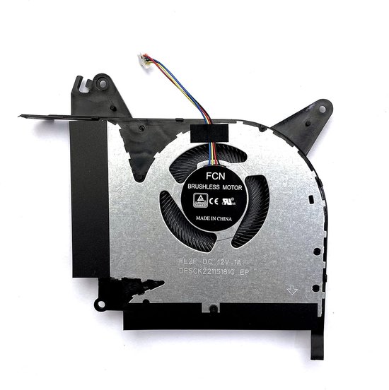 Ventilateur de refroidissement/GPU de remplacement pour Asus ROG Strix SCAR II GL704/GL704G Series - Réf. : DFSCK22115181C FL2F