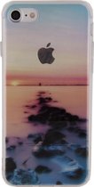 Xccess TPU Case Apple iPhone 7 / 8 Clear Beach