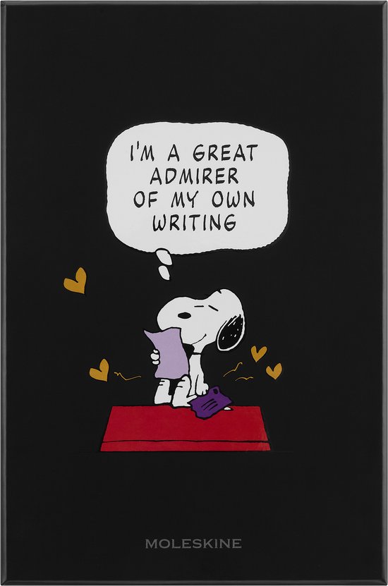Moleskine Limited Edition - Peanuts - Notitieboek - Large (13x21cm) Gelinieerd - Snoopy Admirer (in Gift Box)