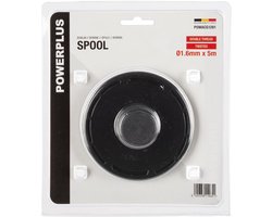 Powerplus spoel met getorste draad POWACG1281 - lengte 5 m - 1,6 ᴓ - grastrimmer, bosmaaier, multitool