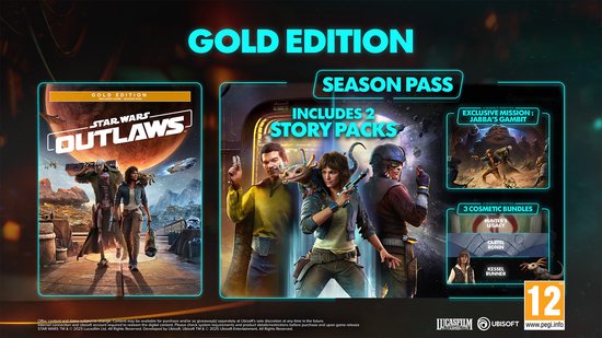 Star Wars Outlaws - Gold Edition - Nintendo Switch 2