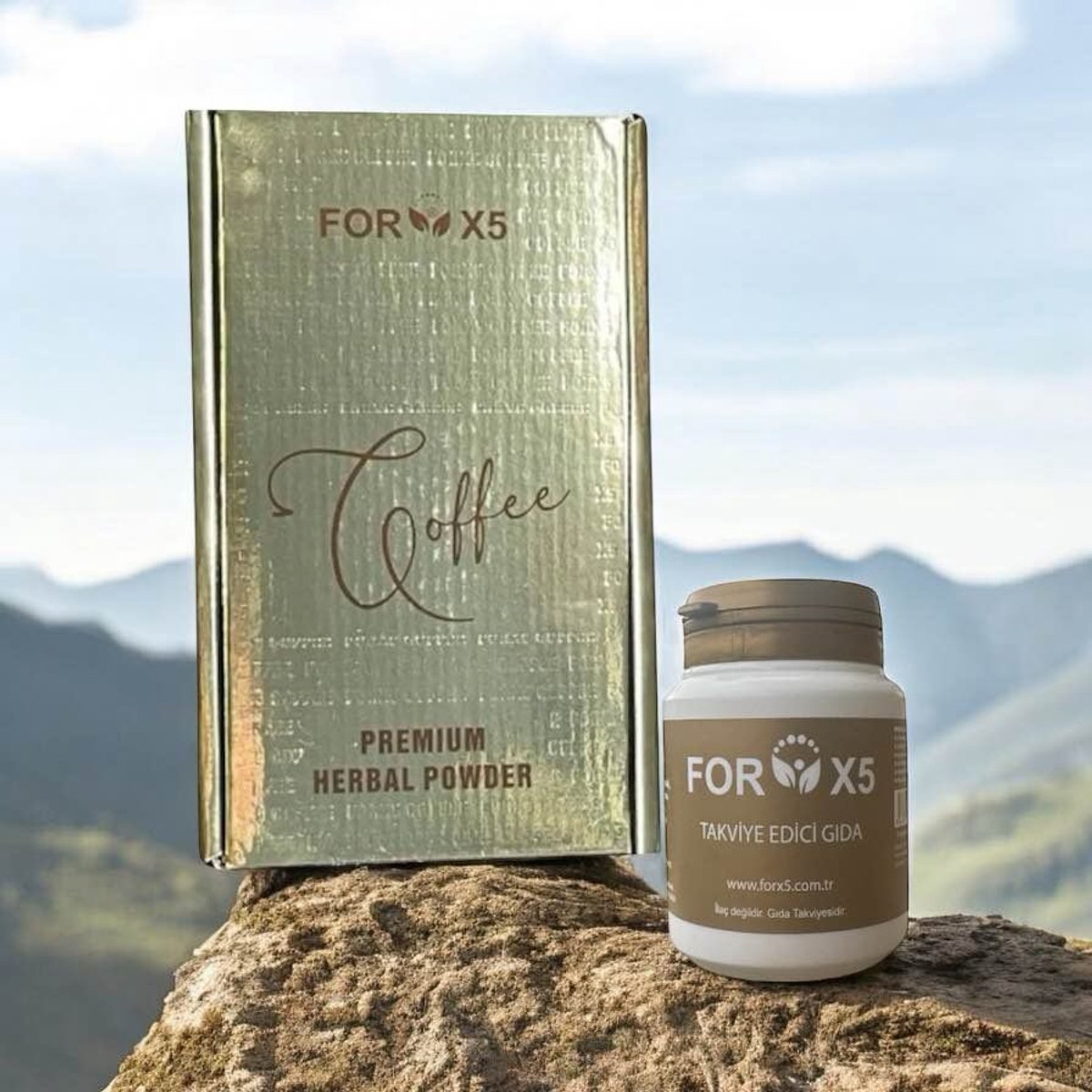 FORX5 Coffee Kahve Detox 30 stuks + FORX5 Voedingssupplement 15