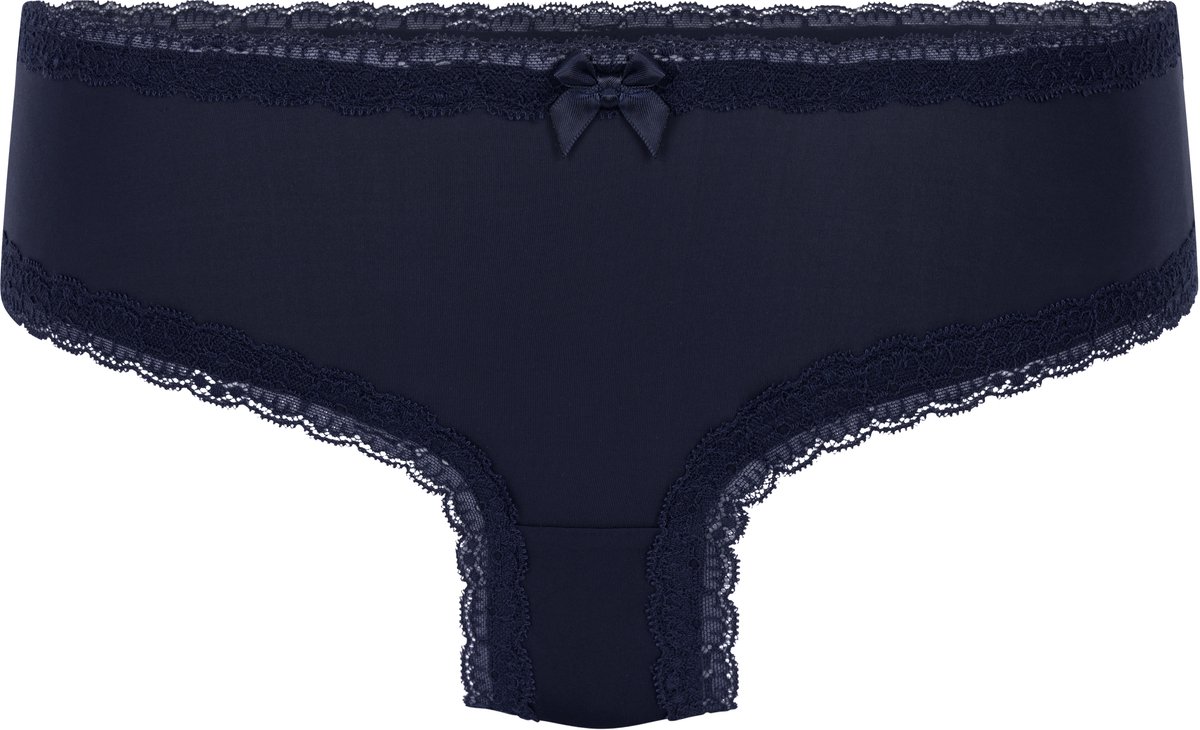 Hunkemöller Dames Lingerie Brazilian v-shape London - Blauw - maat S