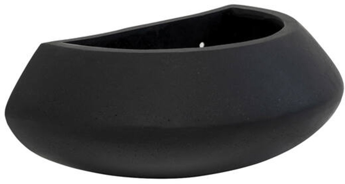 Pottery Pots - Plantenbak Hangend Mini Tara Wally XS - L17cm x W30cm x H12cm - Indoor en Outdoor - Black