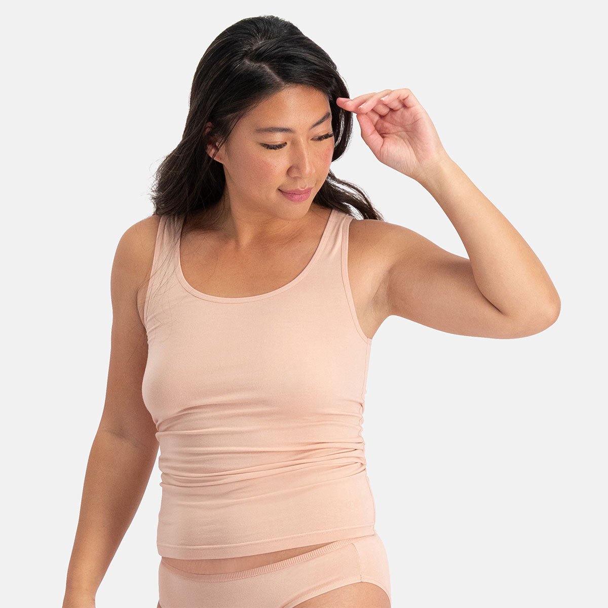 Comfortabel & Zijdezacht Bamboo Basics Singlets Anna (2-pack) - Roze - L