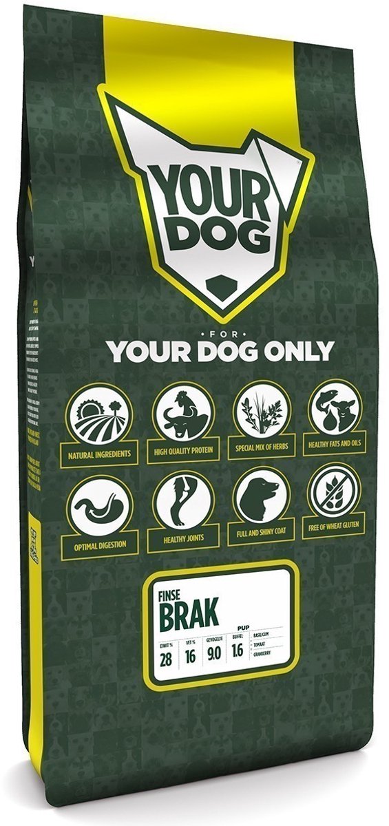 Yourdog Yourdog Finse brak Rasspecifiek Puppy Hondenvoer 12kg | Hondenbrokken