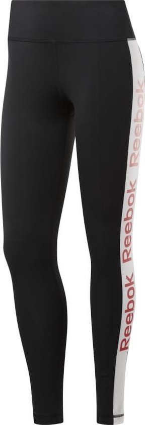 Reebok Linear Logo Tight Dames Sportlegging - Black - Maat XL | bol.com