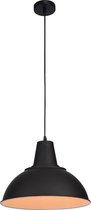 industriële Retro Vintage Old School Barn Hanglamp Metaal Zwart inclusief LED verlichting