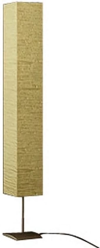 vidaXL Vloerlamp met stalen standaard 170 cm beige
