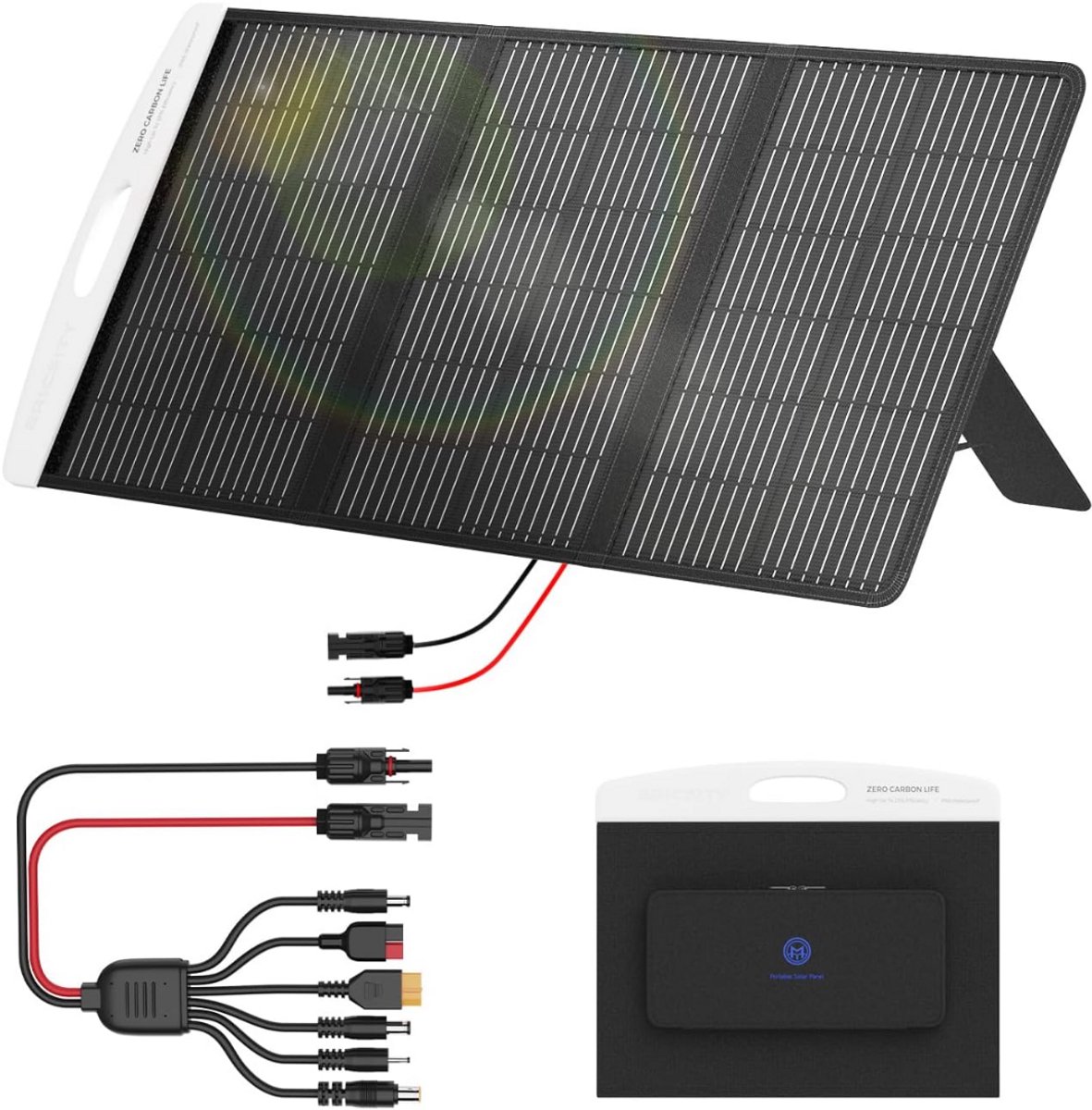 Zonnepanelen Compleet Pakket - Zonnepaneel - Plat Dak - 100W