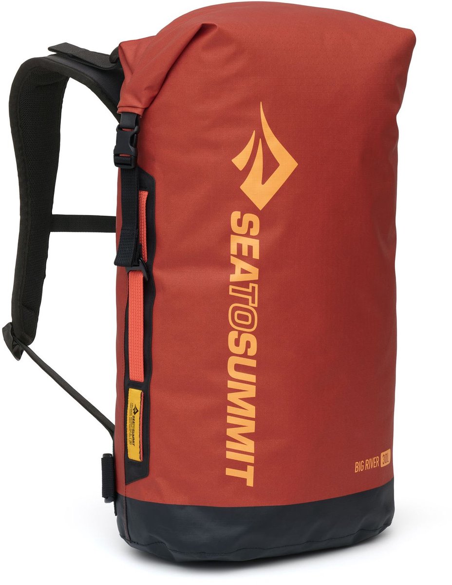 Sea to Summit trekkingrugzak rugzak Big River Dry Backpack 30L Picante terracotta