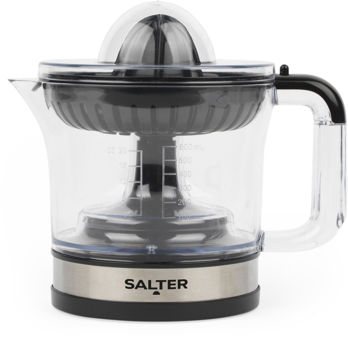 Salter Elektrische Fruitpers - 600ml - BPA-vrij, 2 Kegels