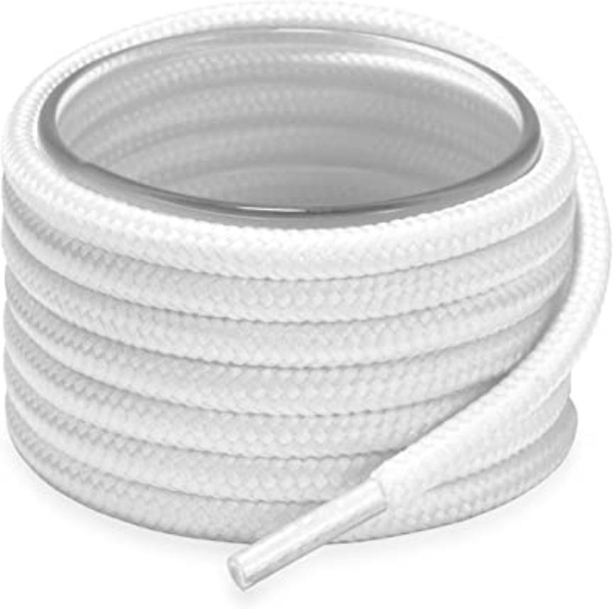 Scoby - Schoenveters - Sneakerveters - Ronde Veters - Shoelaces - 120 CM - Wit - 1 Paar