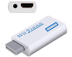 HDMI-adapter Compatibel met Nintendo Wii - Full HD 1080p