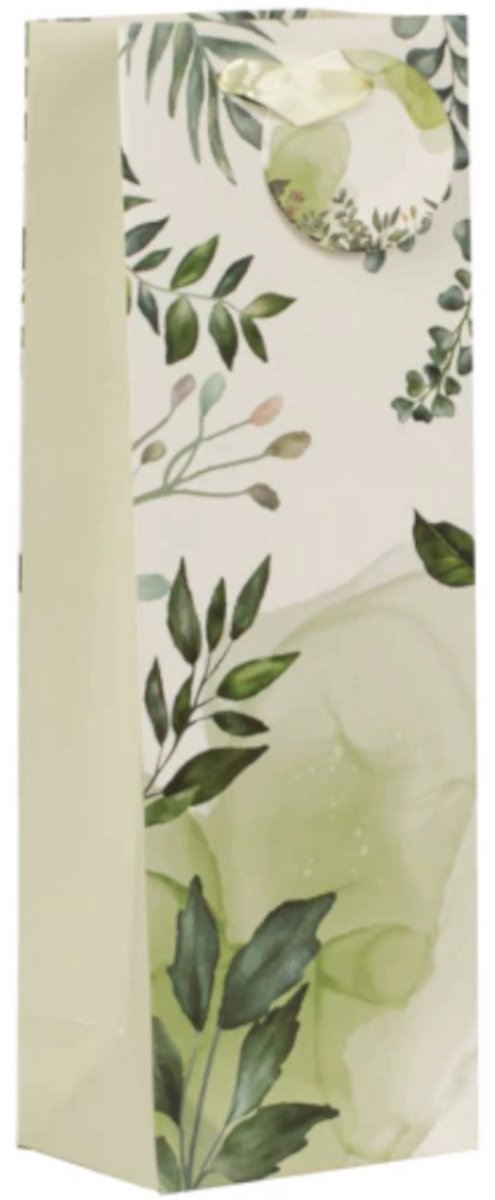 Wijn Verpakking Wijntas - Wijnzak - Flessentas - 12 x 36 x 8,5 cm