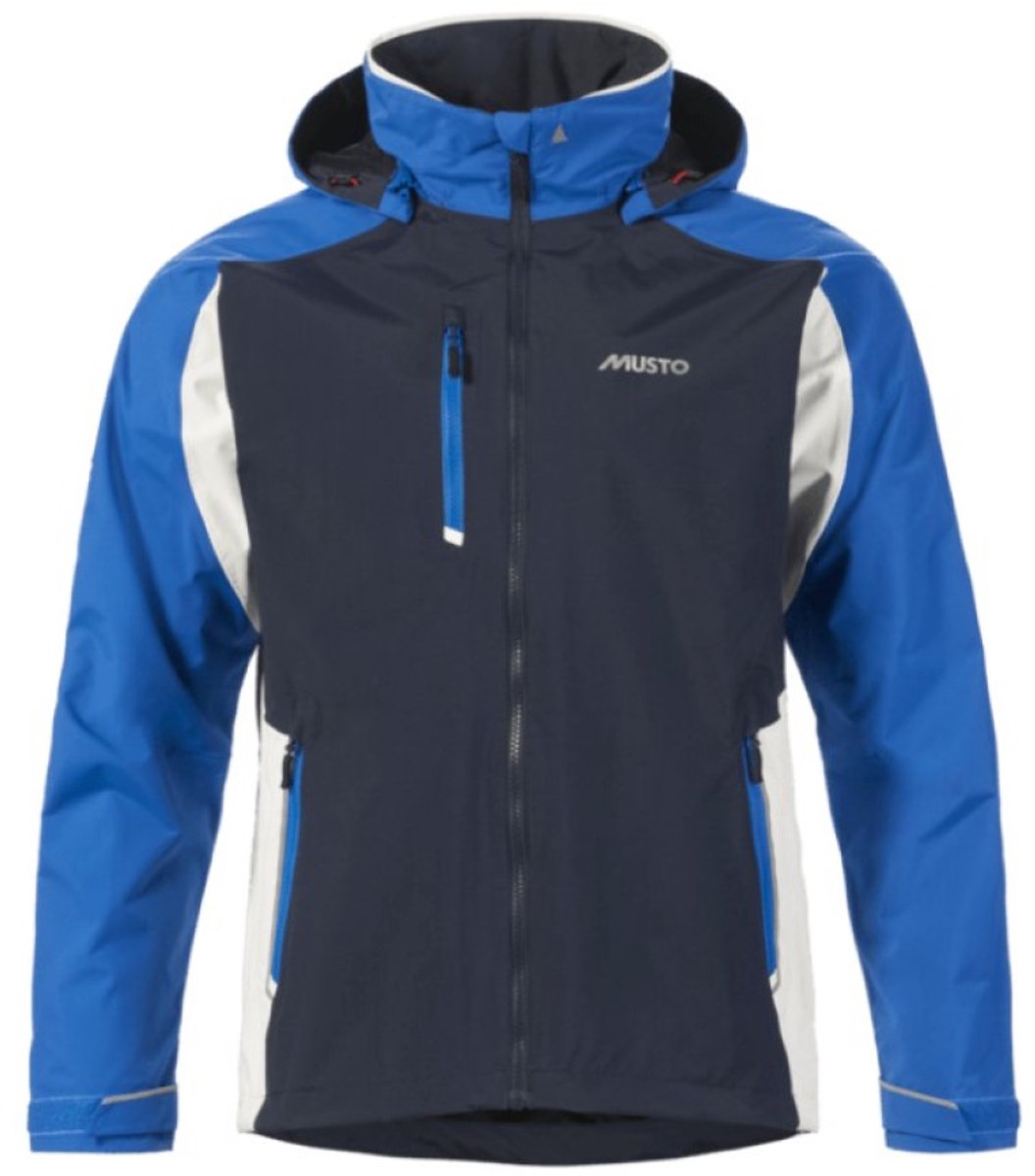 Blauwe heren regenjas Sardinia 2.0 van Musto