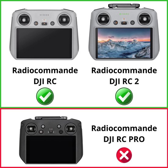STARTRC RC 2 Film pour DJI RC2 Télécommande HD Togo