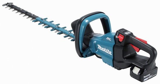 Makita DUH 601 PTE accu heggenschaar 18V 60cm borstelloos + 2x accu 5,0Ah + lader — afbeelding 2