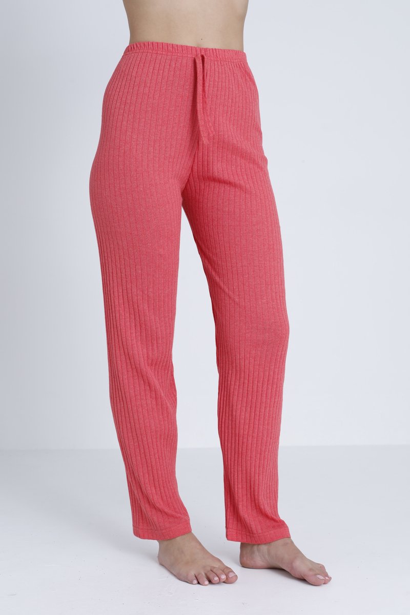 Pyjamabroek Voor Dames - Rood - M