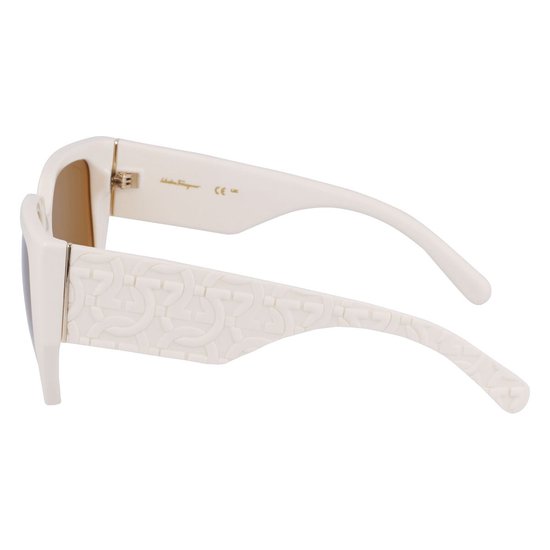 Salvatore Ferragamo SF1088SE 103 Zonnebril - Dames - Wit van Salvatore Ferragamo — afbeelding 2