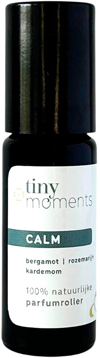Goedkoopste Tiny Moments Parfum Roller Calm - Etherische Olie - Bergamot, rozemarijn, kardemom